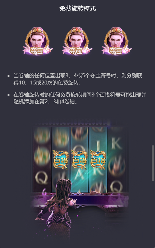 PG电子美杜莎免费旋转模式说明图